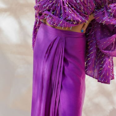 abacaxi New Sari Wrap Skirt