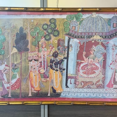 Devi, in aspect of Chandi Framed Painting