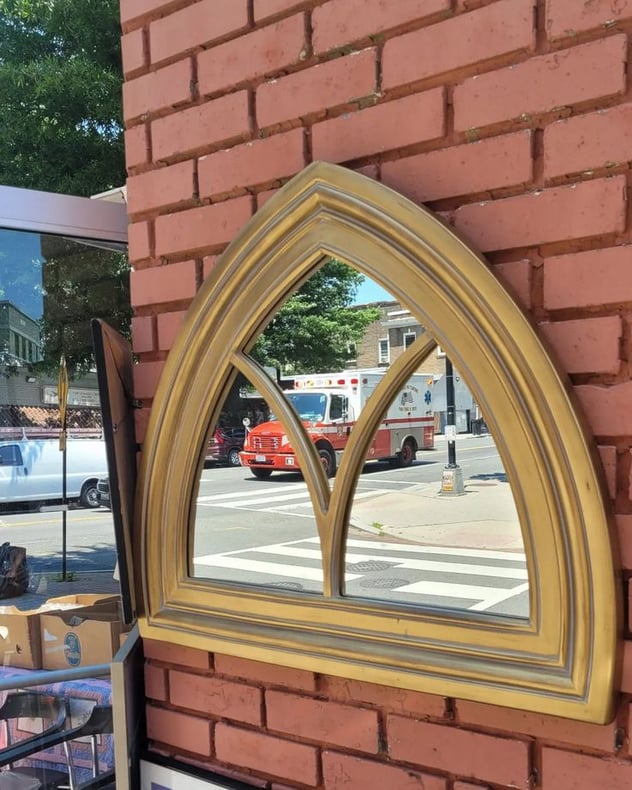 Arch Framed Mirror