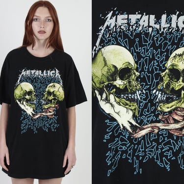 Metallica Skull and Snake T-shirt - Vintage Band Shirts