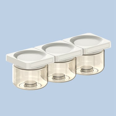 Small 3-Pack Container by Cliik - White