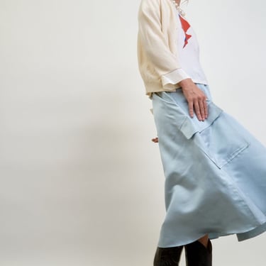 Aquarius Cocktail Le Cargo Skirt - Light Blue