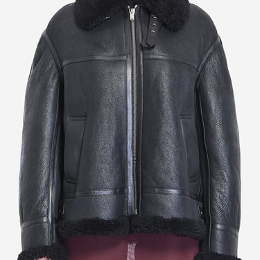 Saint Laurent Women Shearling Jacket