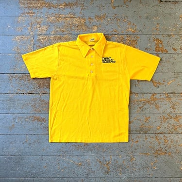 Vintage 80s Wiley Earhart Grand Prix Polo Shirt 