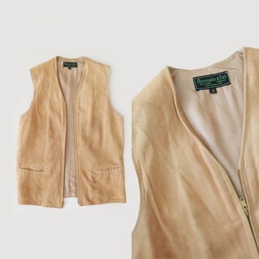 Abercrombie & Fitch vest | Vintage 60s Abercrombie and fitch suede leather vest 