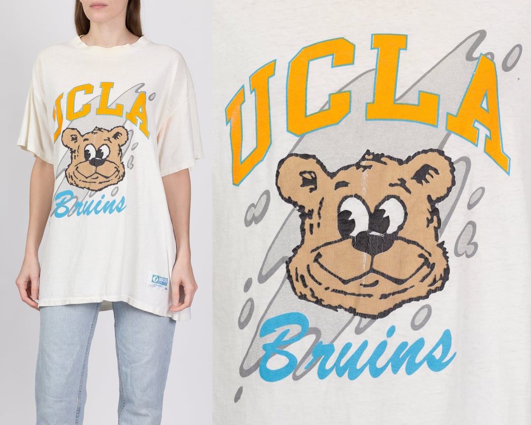 Tops, Vintage Ncaa Ucla Bruins Mascot Sweatshirt University Of California  Los Angeles