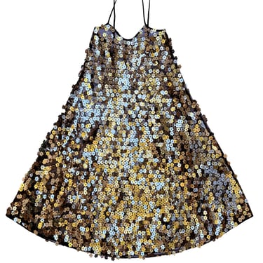 Flower Sequins Dress