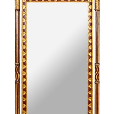Early 19th Century Painted and Gilt Mirror