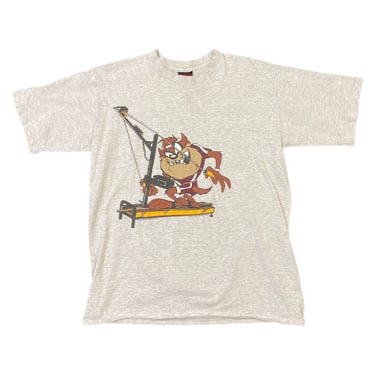 (XL) 1995 Grey Warner Bros Tasmanian Devil T-Shirt 030722 JF