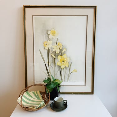 “Daffodils for Jo” Framed Art