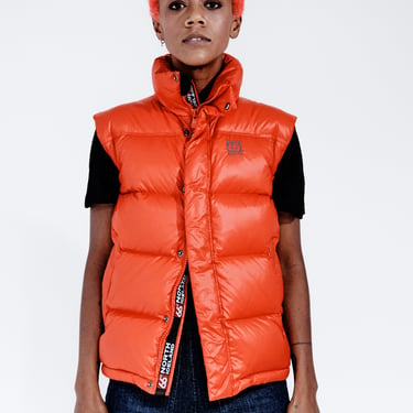 North66 Red Puffer Vest | Consignment Brooklyn | Brooklyn, NY