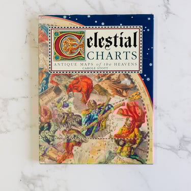 &quot;celestial charts: antique maps of the heavens&quot; vintage book