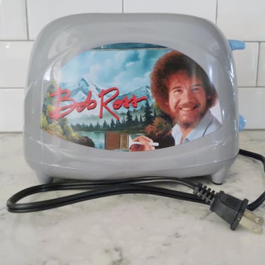 Vintage Bob Ross Toaster Oven Kitchen Appliance 