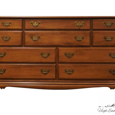 HEYWOOD WAKEFIELD Solid Hard Rock Maple Colonial Early American 62" Double Dresser 249-00 