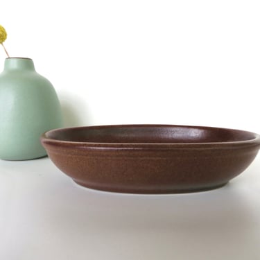 Vintage Heath Ceramic #501 Oval Bowl In Redwood, Small Edith Heath 6" Side Dish 