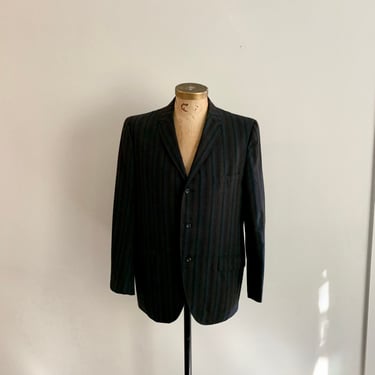 Ken Scott vintage 1960s shadow stripe blazer-size 42 