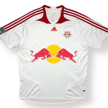 Vintage 2007 Adidas New York Red Bulls Authentic MLS Soccer Jersey Size XL 