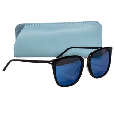 Yves Saint Laurent - Black Thin Frame Sunglasses