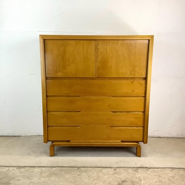 Edmond J Spence Highboy Dresser, Made in Sweden 