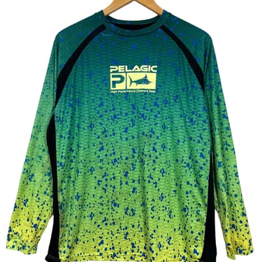 Men’s Pelagic Vaportek Long Sleeve Fishing Shirt Large