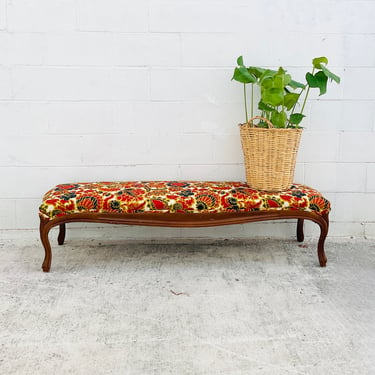 Regency Style Long Ornate Bench