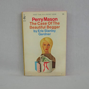 Perry Mason: The Case of the Beautiful Beggar (1965) by Eric Stanley Gardner - Vintage 1960s Mystery Novel Book 