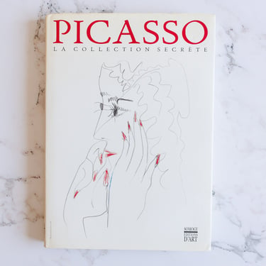 1st edition Picasso's "la collection secrète" vintage book