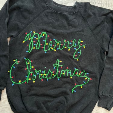 Vintage Merry Christmas Crewneck Sweatshirt