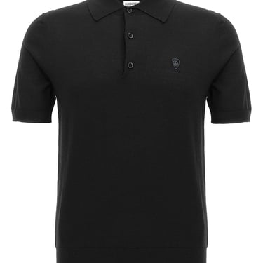 Burberry Men Wool Polo Shirt