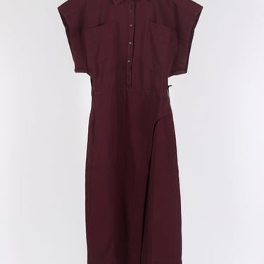 Yelena Wrap Dress - Fig