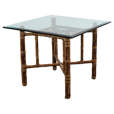 McGuire Organic Modern Bamboo Square Dining Table