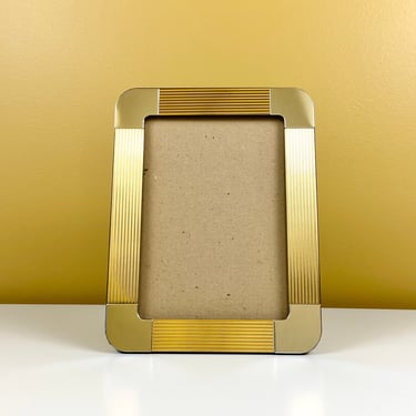 Gold & Silver Curved Corner Photo Frame 
