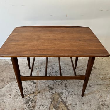 Vintage 60s Mid Century Modern Artisan Collection End Table by Bassett 