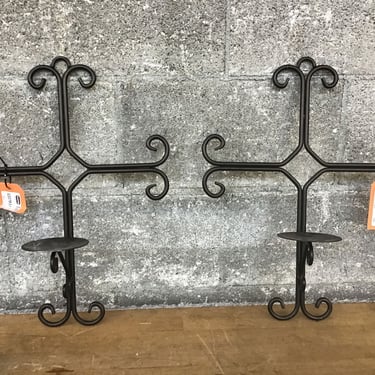 Pr. of Wall Mount Candle Holders (Seattle)