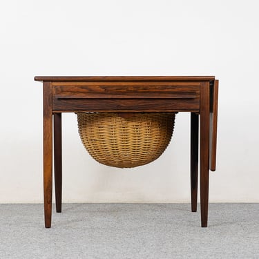 Rosewood Sewing Table by Johannes Andersen - (323-124.1) 
