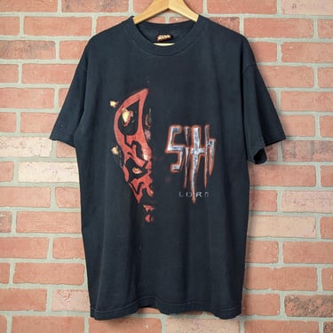 Vintage 90s Star Wars Darth Maul Sith Lord ORIGINAL Graphic Tee - Large / Extra Large 