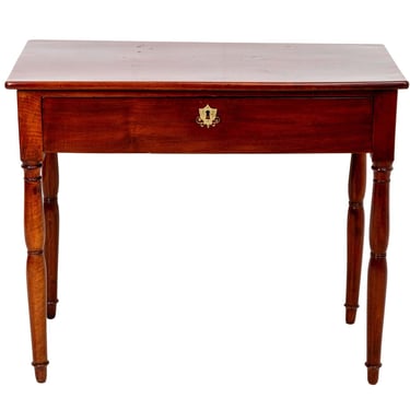 Antique Charles X Mahogany Console ot Desk