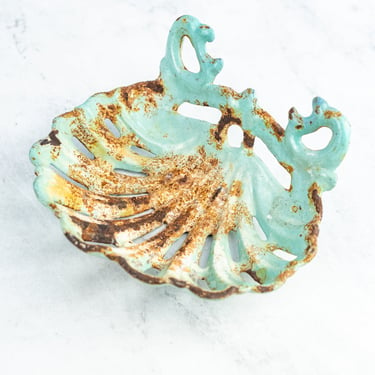 Antique French Seashell Dish