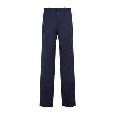 Off White Shibori Jacquard Slim Pant Men