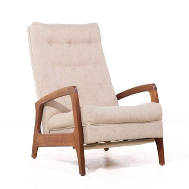 Adrian Pearsall for Craft Associates Mid Century Walnut Recliner - mcm 