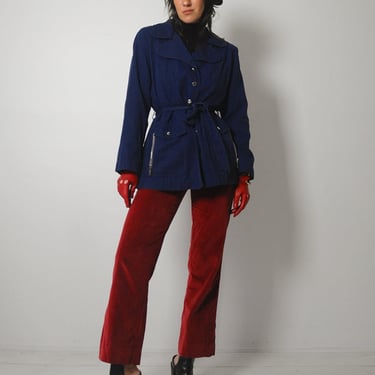 1960's Navy Trench Jacket