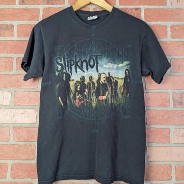 Vintage 00s Y2k Double Sided Slipknot ORIGINAL Band Tee - Small 