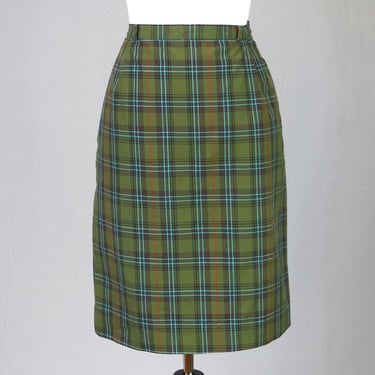 60s Plaid Skirt - 27