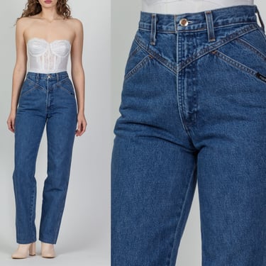 90s High Waisted Western Jeans - Small Long, 26