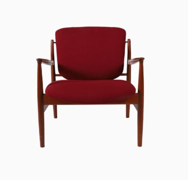 Danish Modern Finn Juhl France Lounge FD 136