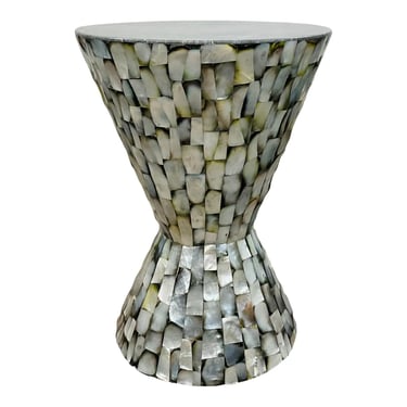 Made Goods Modern Mother of Pearl Melanie Stool