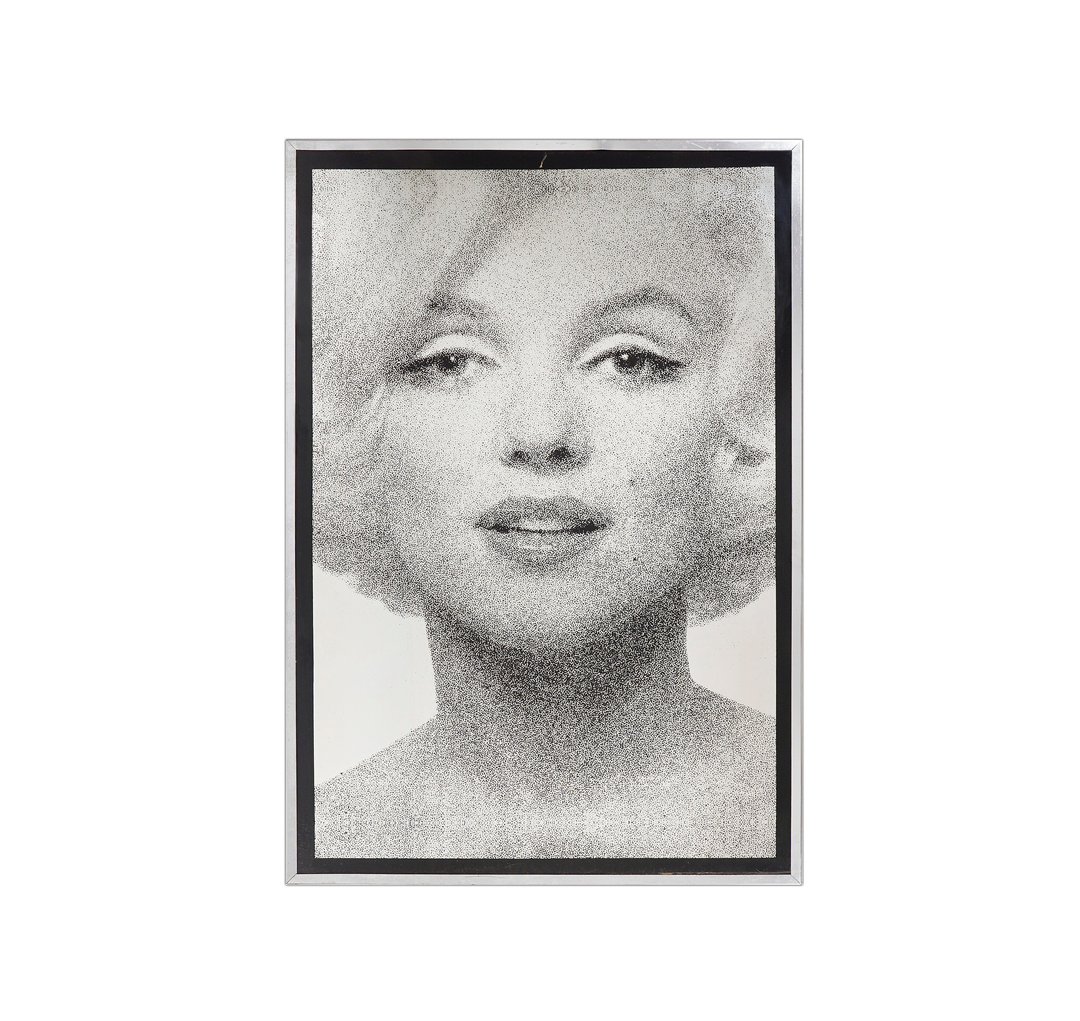 Marilyn Monroe Mirror Bryton's Mechanical Mirror Works Vintage