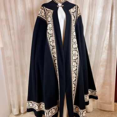 Edwardian Slavic Embroidered Cloak