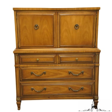 DREXEL FURNITURE San Remo Collection Italian Provincial 43" Chest on Chest 431-420-2 