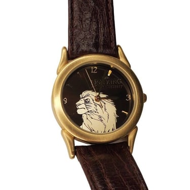 Disney Watch Lion King Limited Edition Gold Tone 5th Anniversary #525/5000 Runs 